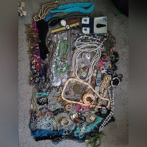 Large estate sale jewelry lot